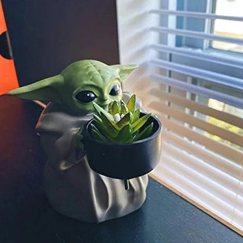 Baby Yoda Mini Planter